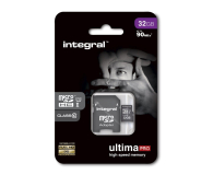 INTEGRAL Ultima Pro microSD 32GB CL10 UHS-1 90 MB/s + SD - 1388117 - zdjęcie 1